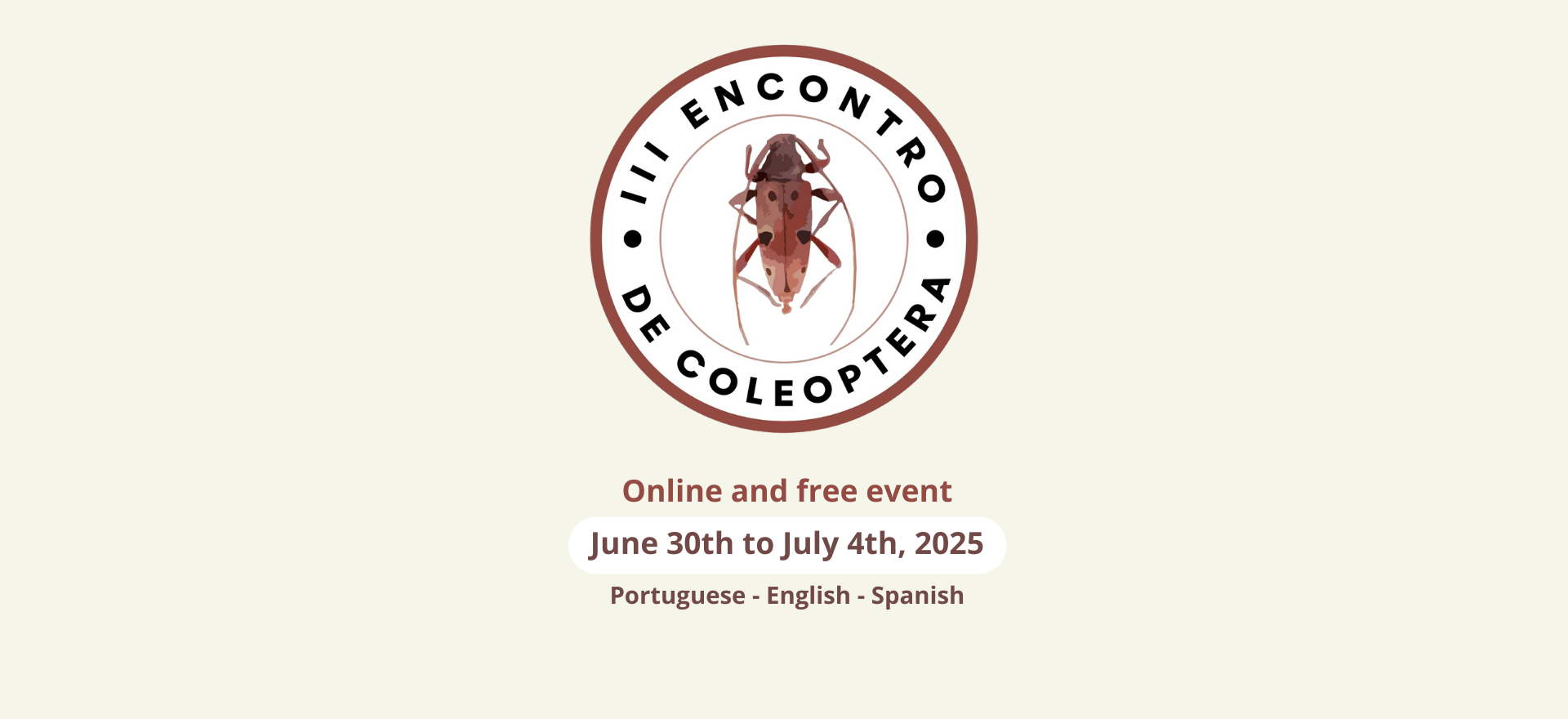 III Encontro de Coleoptera